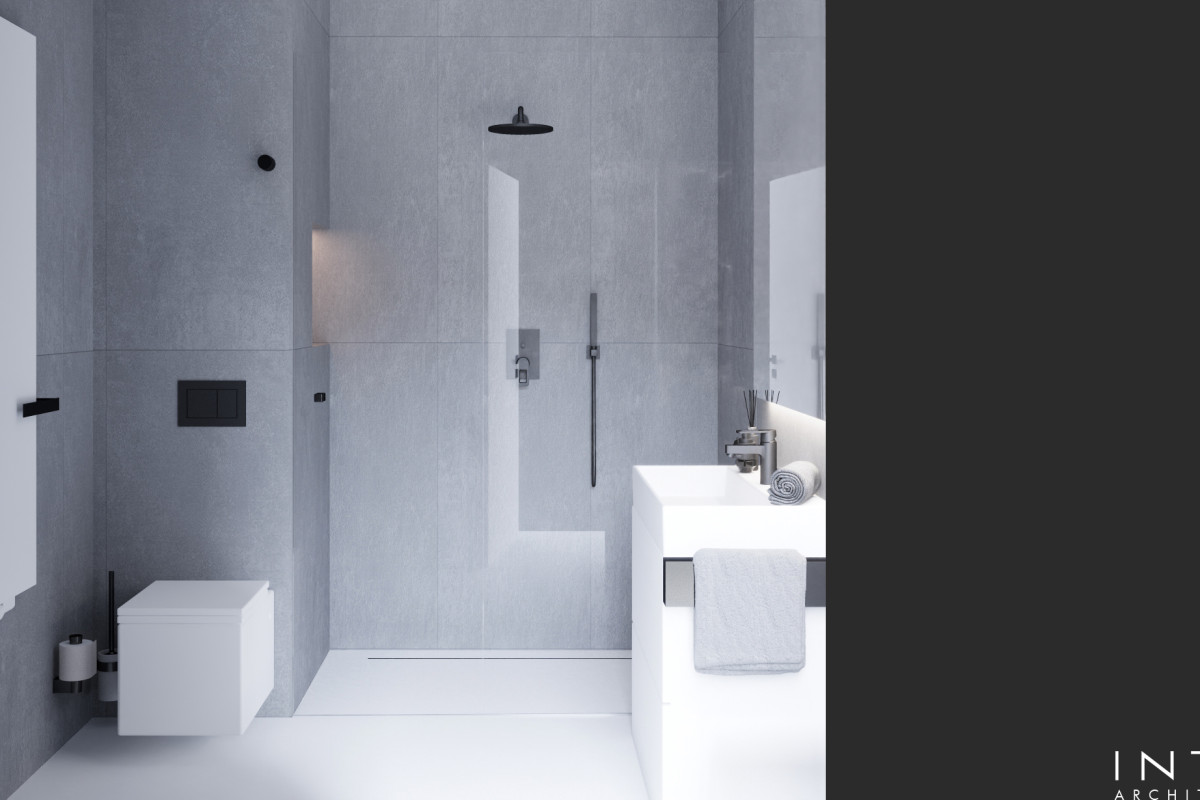 Minimalistyczne mieszkanie 55 m² Warszawa